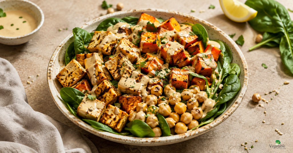 Sweet Potato & Tofu Buddha Bowl